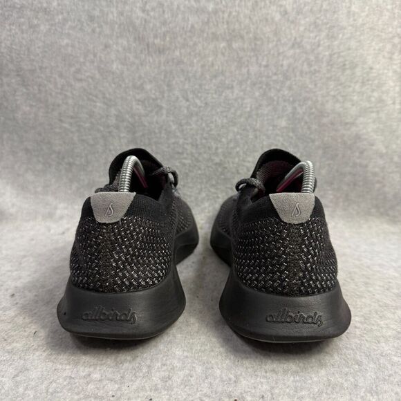 Allbird Shoes Womens Size 8 Tree Dasher TD Black Athletic Running Sneakers 1457 - Picture 5 of 10